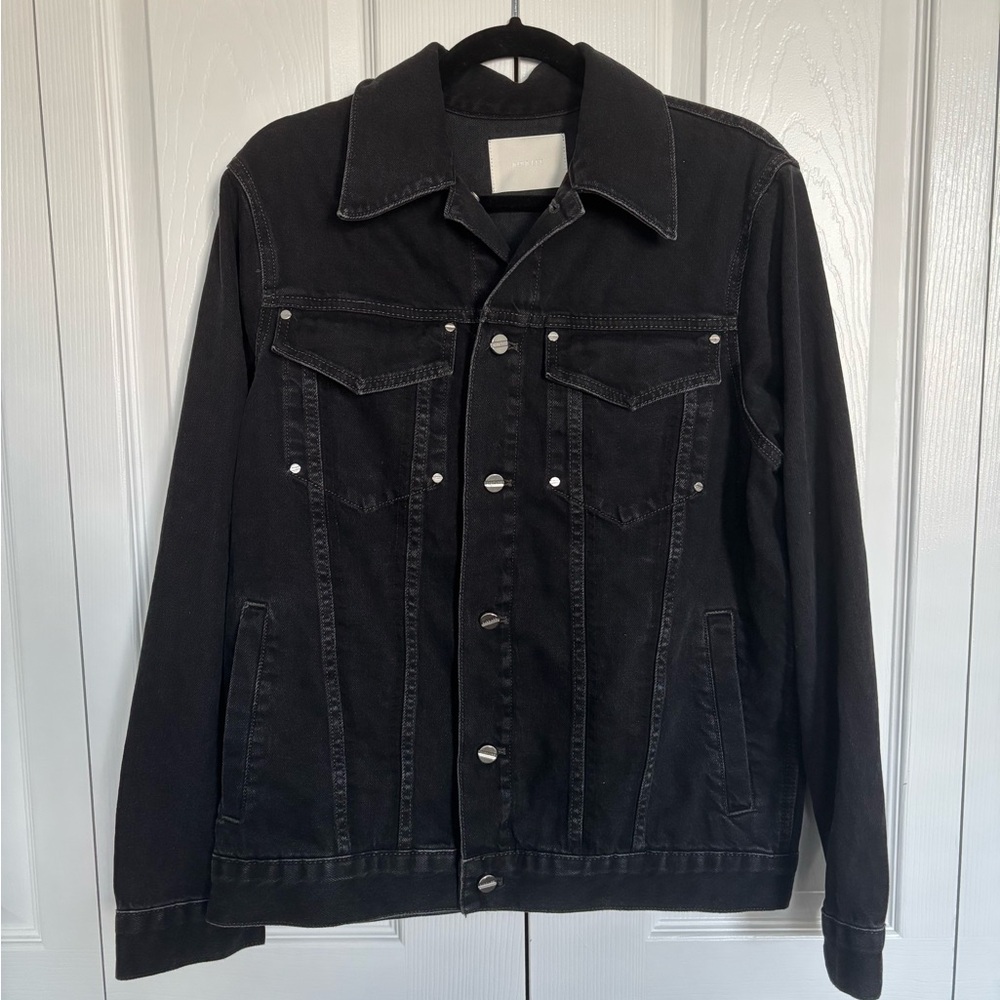 Dion Lee Black Jean Jacket